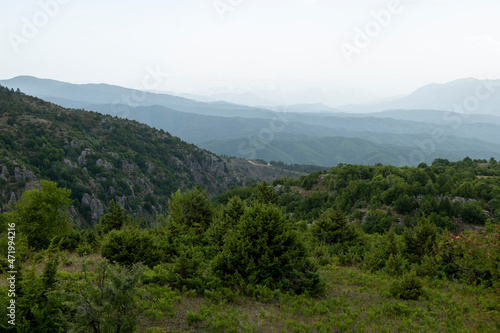 Views around Vikos Gorge in the Pindus Mountains of north-western Greece © hyserb