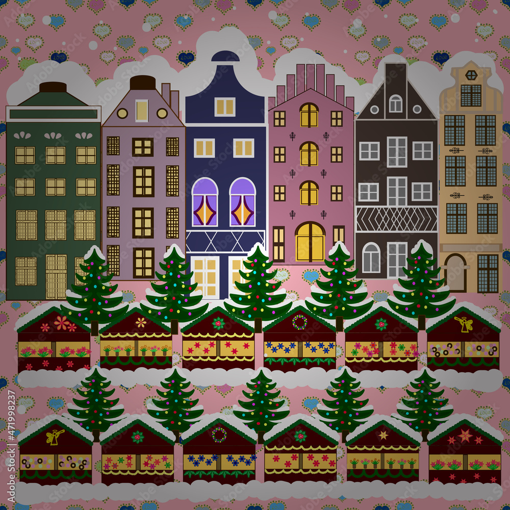 Naklejka premium interesting super nice abstract and cute picture