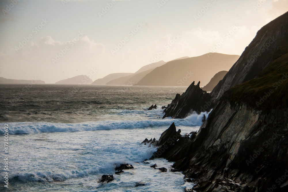 Spring landscape in the lands of Ireland