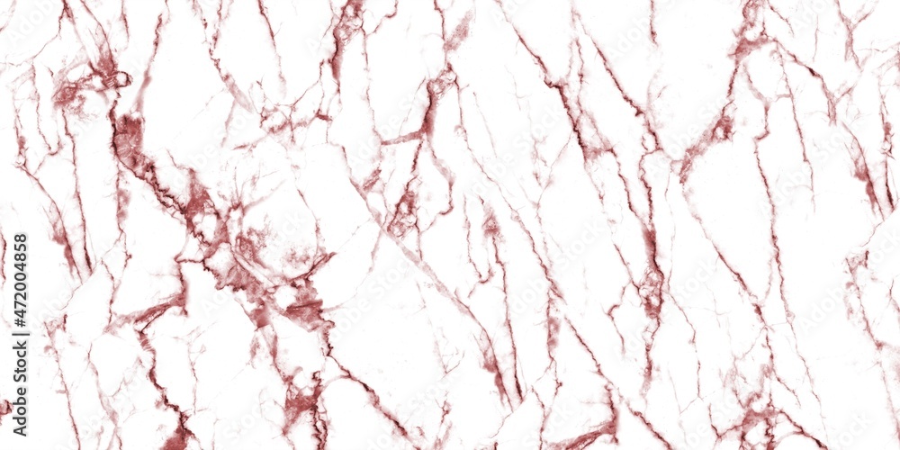 Marble background with red veins, Carrara Marble surface. marble