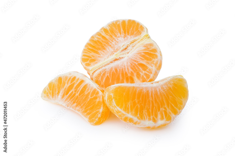 A group of Fresh mandarin orange isolated on white background with clipping path. A group of Fresh mandarin orange isolated on white background with clipping path.