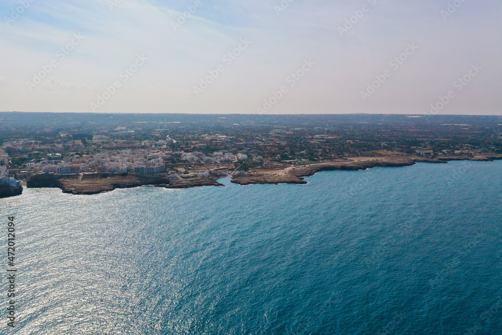 Polignano a Mare, Apulia, Italy, aerial photo 17