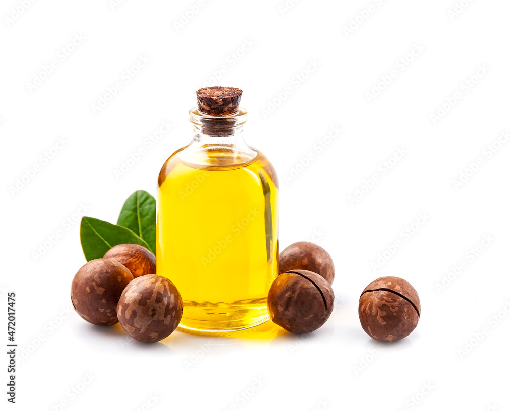 Macadamia oil and nuts Macadamia oil and nuts