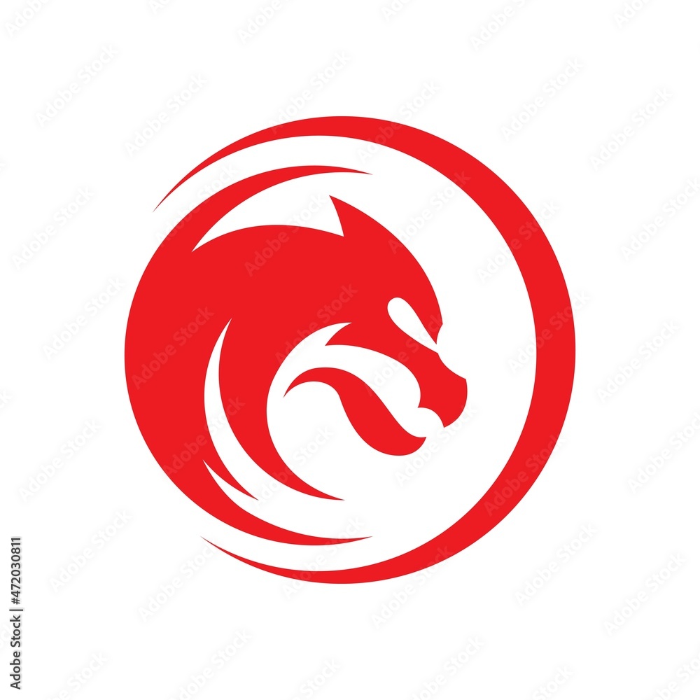 Dragon logo images illustration Dragon logo images illustration