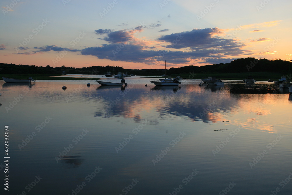 Fototapeta premium Quintsa Pond Sunset