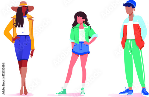 Collection of Stay Various Male and Female Poses