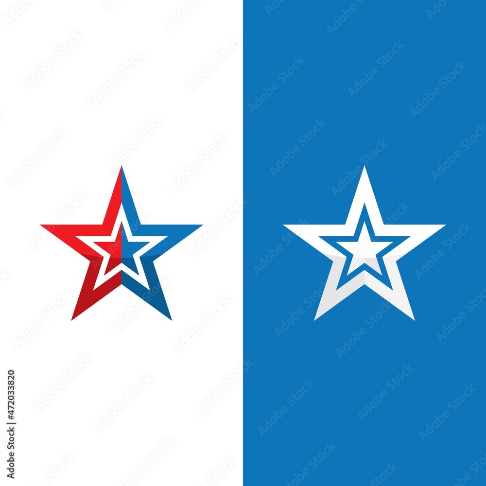 Star icon Template vector illustration Star icon Template vector illustration