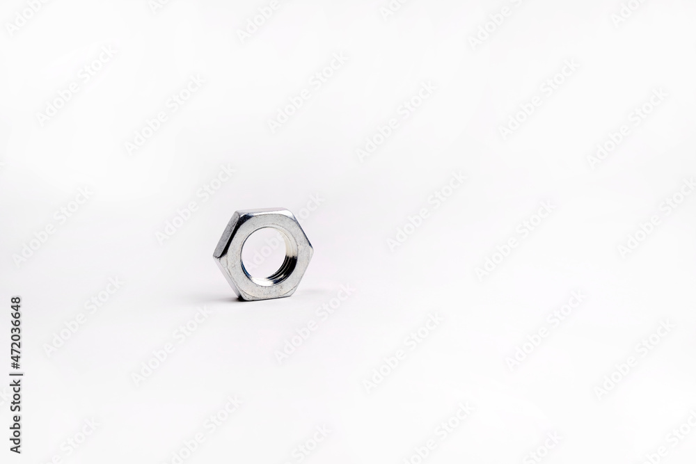 screw on white background, free space. Tools for repair. Tool selection. Construction and repair screw on white background, free space. Tools for repair. Tool selection. Construction and repair