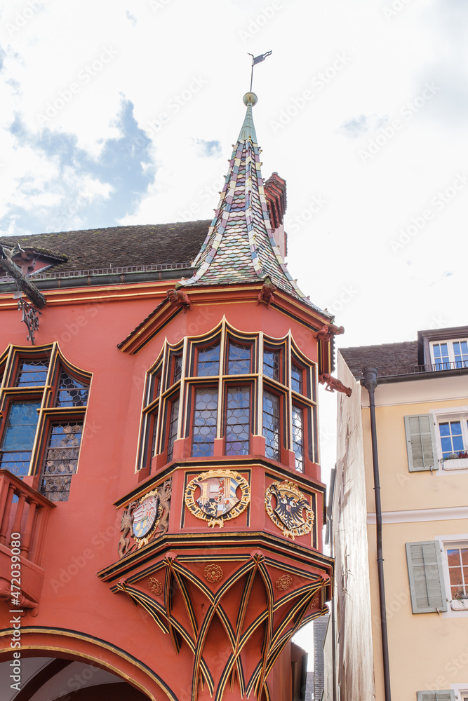 Fototapeta premium Das historische Kaufhaus in Freiburg