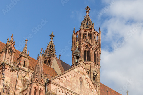 Das Freiburger Münster im Breisgau 