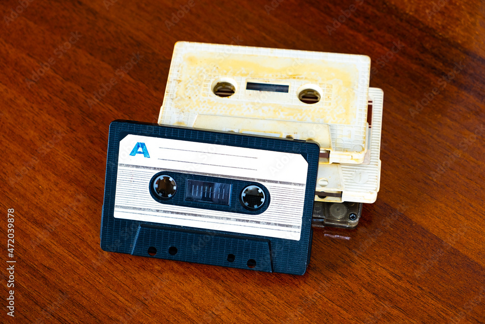 Obraz premium Old Audio Tape Cassette