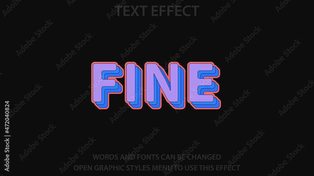 fine text effect.
Vector illustration.
Editable fine text effect.
Vector illustration.
Editable