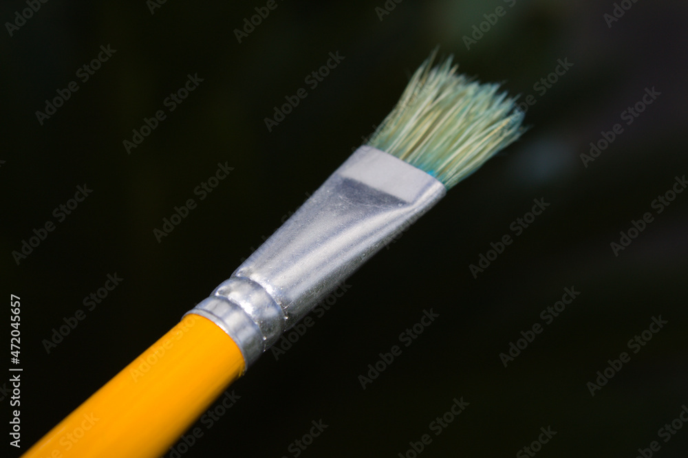 Fototapeta premium Brush used for artistic painting