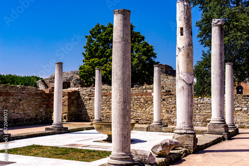 Felix Romuliana, remains of...