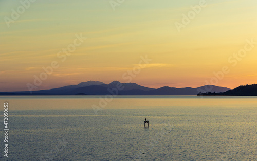 sunset on the lake © Rostislav