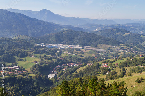 Tolosa mountains area in Guipuzcoa province.