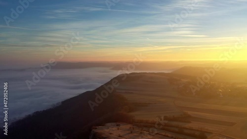 Wallpaper Mural Sonnenaufgang im Herbst Torontodigital.ca