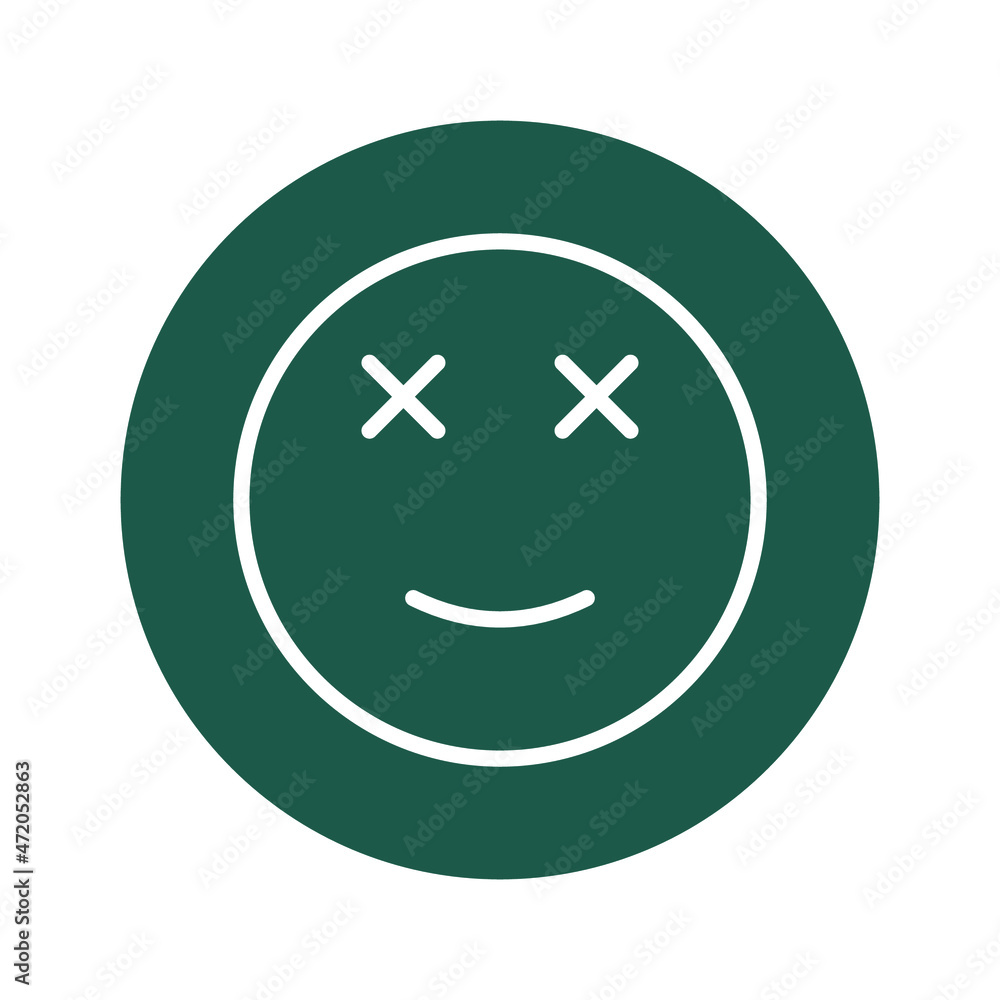 sad emoji Isolated Vector icon which can easily modify or edit

