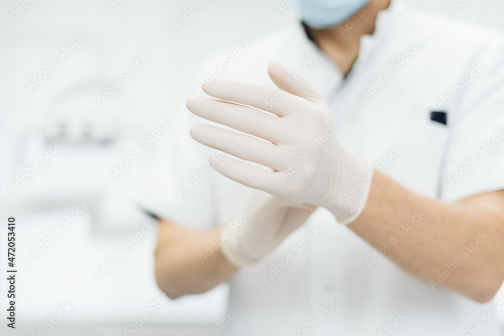 Doctor rubber 2025 glove