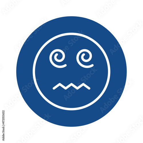 Confused emoji Isolated Vector icon which can easily modify or edit

