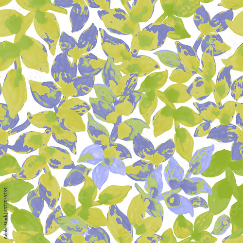 Vector seamless hand drawn floral background. Background with watercolor flowers. Seamless pattern. Can be used for wallpaper, pattern fills, web page background, surface textures, textile print