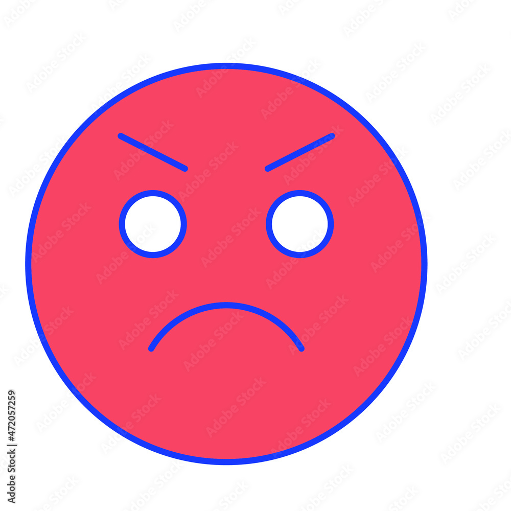 Angry emoji Isolated Vector icon which can easily modify or edit
Angry emoji Isolated Vector icon which can easily modify or edit