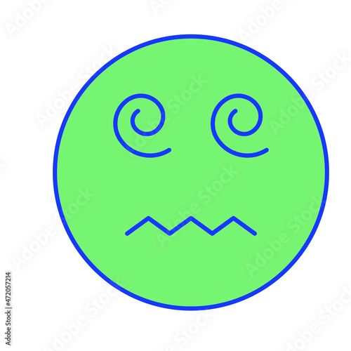 Angry emoji Isolated Vector icon which can easily modify or edit

