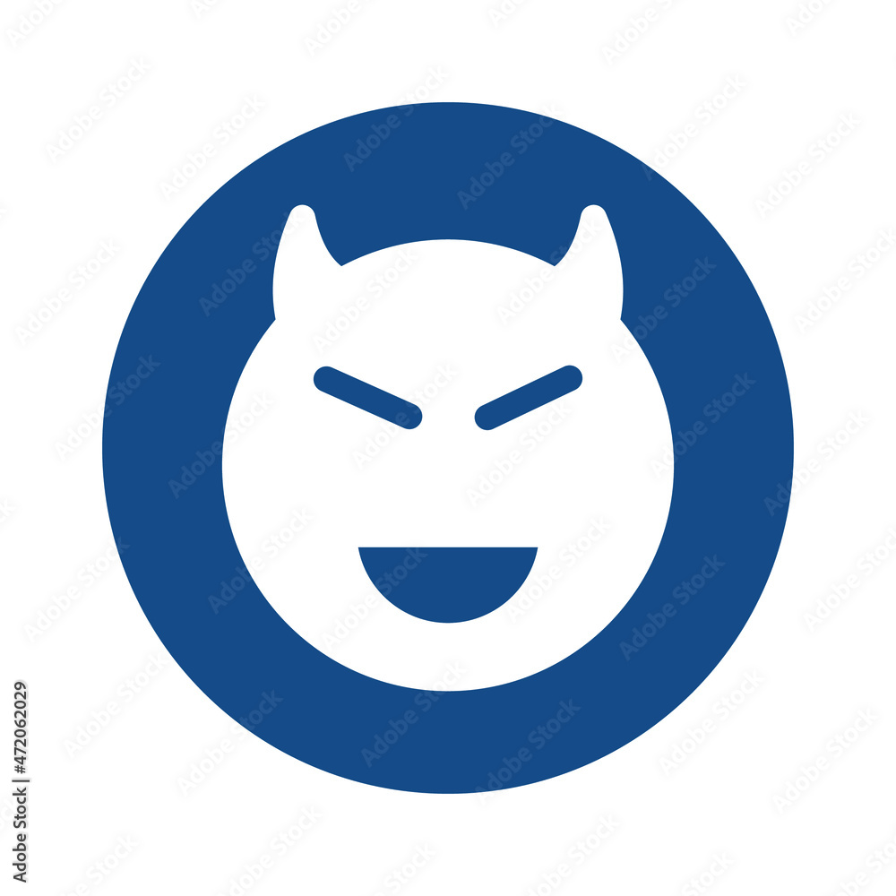 Devil emoji Isolated Vector icon which can easily modify or edit
Devil emoji Isolated Vector icon which can easily modify or edit
