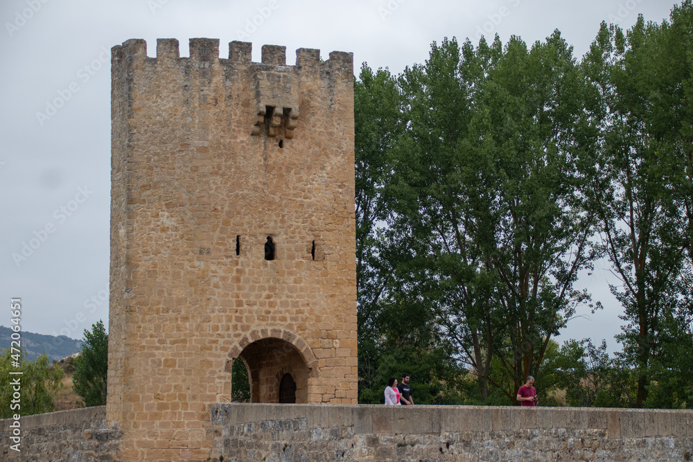 Medieval town of Frias in Spain Medieval town of Frias in Spain