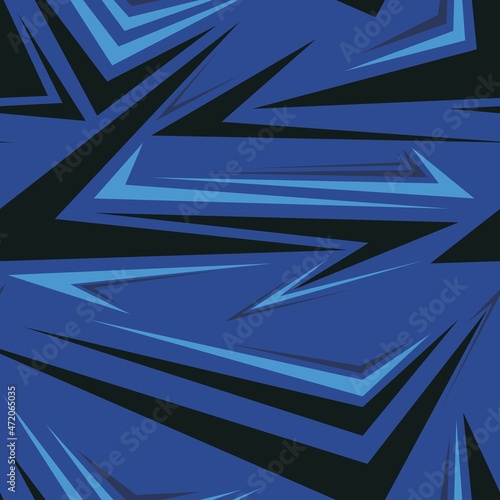 blue Sports textile modern seamless wallpaper background. Vector bright print for fabric or wallpaper. Camouflage Sports. T-shirt and clothing print graphic vector. Urban camouflage			