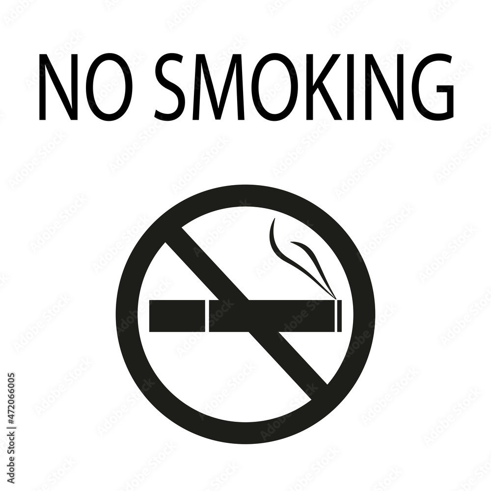no smoking. sign indicating that krit is prohibited in this area no smoking. sign indicating that krit is prohibited in this area