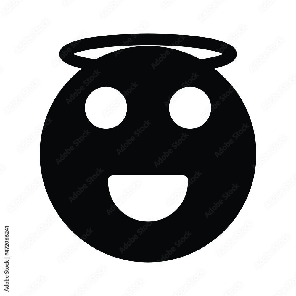 Angel emoji Isolated Vector icon which can easily modify or edit
Angel emoji Isolated Vector icon which can easily modify or edit