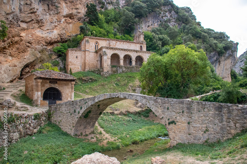 Medieval town of Frias in Spain