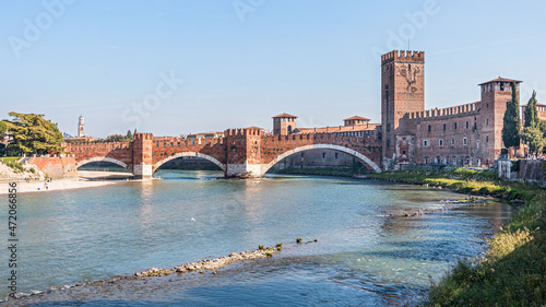 Verona Castelvecchio mit Ponte Scaligero