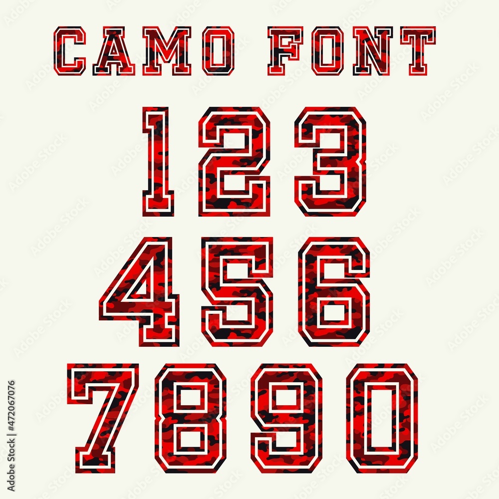 sports camouflage letters. camouflage font. figures for sportswear T-shirts and sweaters. sports camouflage letters. camouflage font. figures for sportswear T-shirts and sweaters.