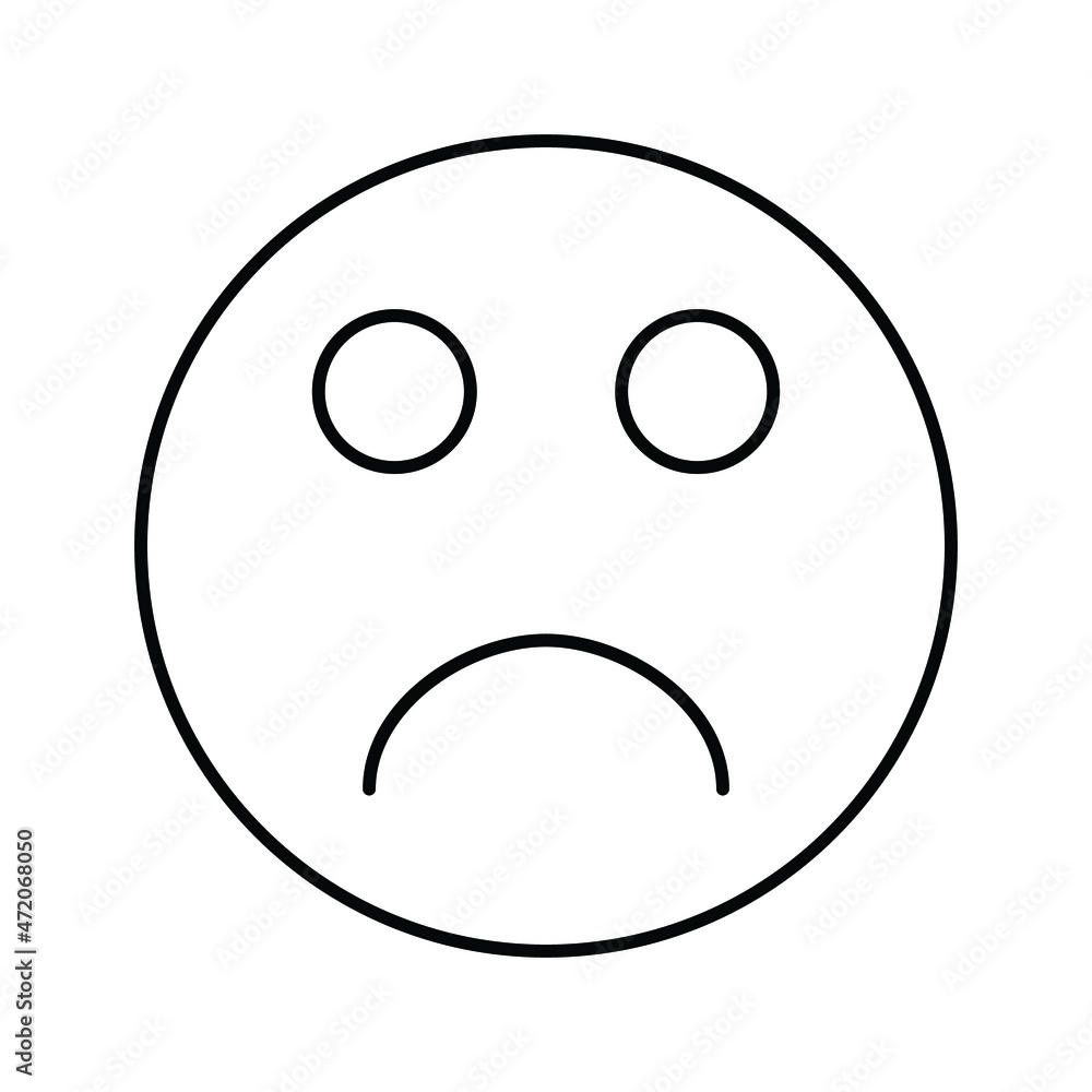 unhappy emoji Isolated Vector icon which can easily modify or edit
unhappy emoji Isolated Vector icon which can easily modify or edit