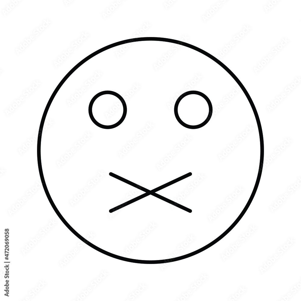 sealed lips emoji Isolated Vector icon which can easily modify or edit
sealed lips emoji Isolated Vector icon which can easily modify or edit
