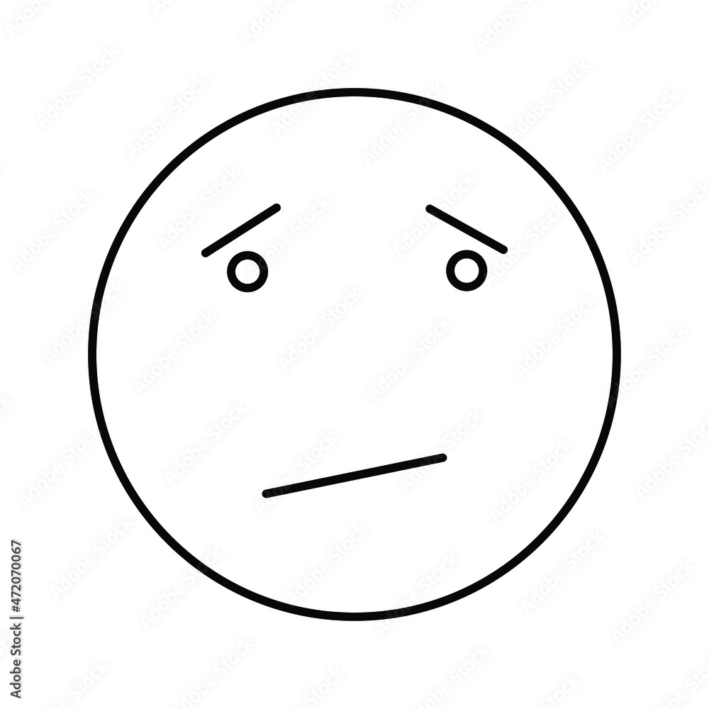 upset emoji Isolated Vector icon which can easily modify or edit
upset emoji Isolated Vector icon which can easily modify or edit