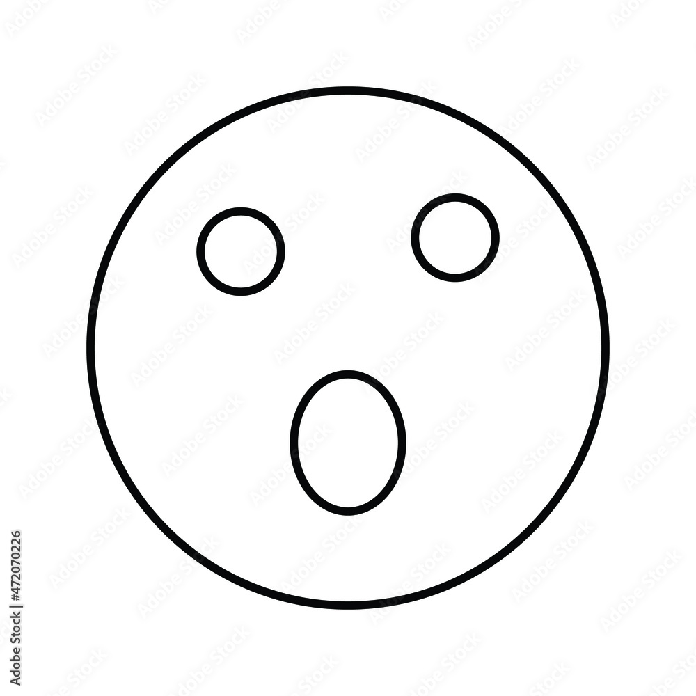 shocked emoji Isolated Vector icon which can easily modify or edit
shocked emoji Isolated Vector icon which can easily modify or edit