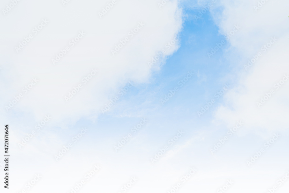 Fototapeta premium Background sky gradient , Bright and enjoy your eye with the sky refreshing in Phuket Thailand.