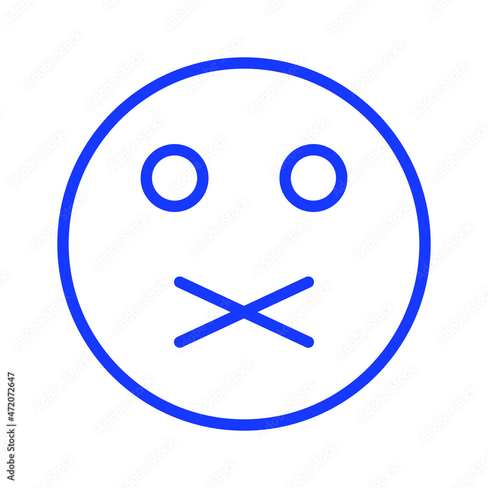 sealed lips emoji Isolated Vector icon which can easily modify or edit
sealed lips emoji Isolated Vector icon which can easily modify or edit