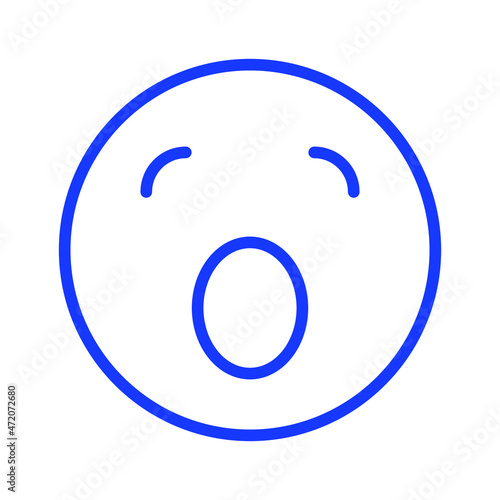 eyelash emoji Isolated Vector icon which can easily modify or edit

