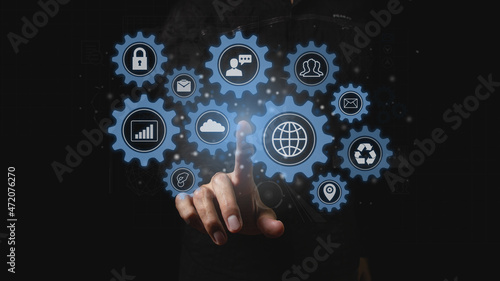 The mechanism for the correct operation of the business. The businessman chooses the projection of the correct operation of his business and the competent allocation of resources