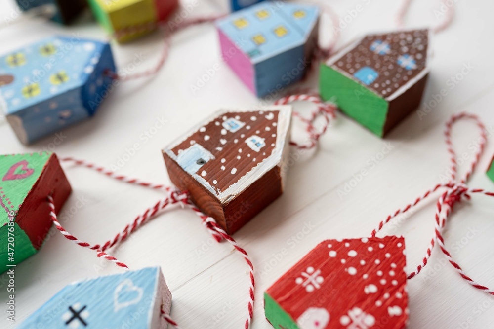 little craft wooden houses as house warming gift shelf or wall decor ornament christmas tree ornament little craft wooden houses as house warming gift shelf or wall decor ornament christmas tree ornament