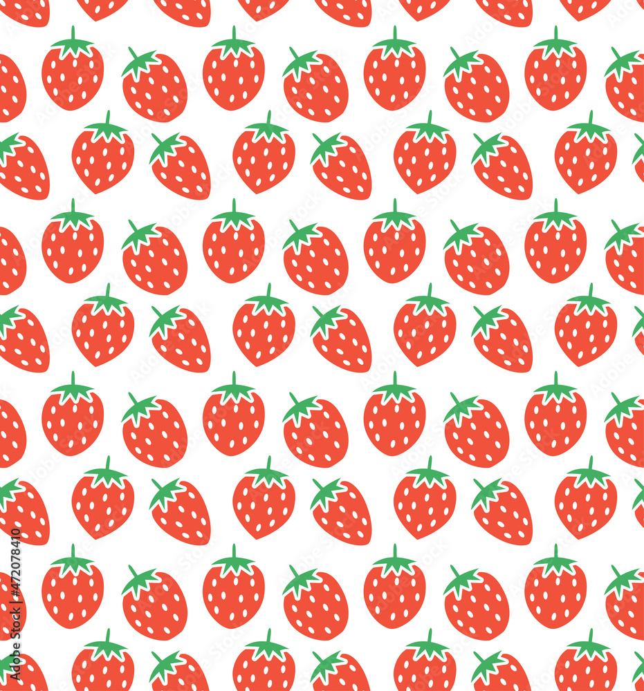 vector seamless strawberry pattern vector seamless strawberry pattern