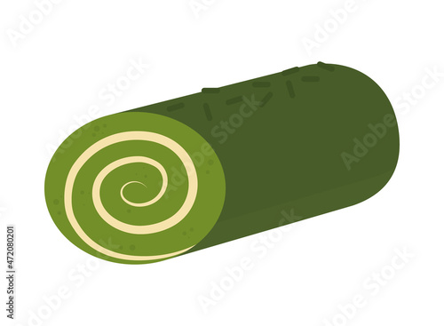 matcha swiss roll