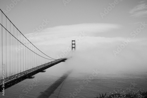 Bridge in the fog