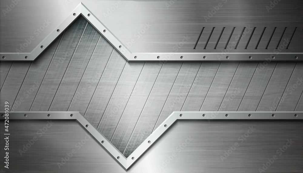 Obraz premium Textured industrial metal background.