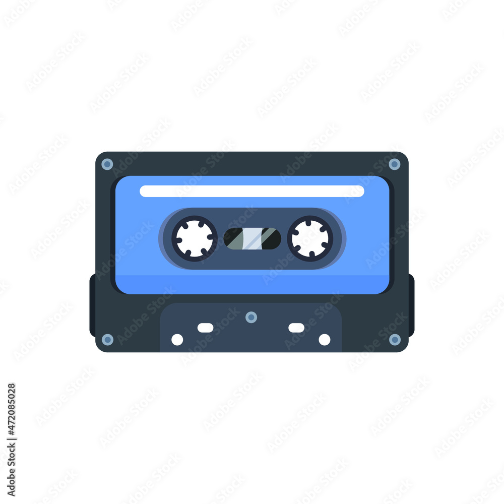 audio cassette isolated on white audio cassette isolated on white