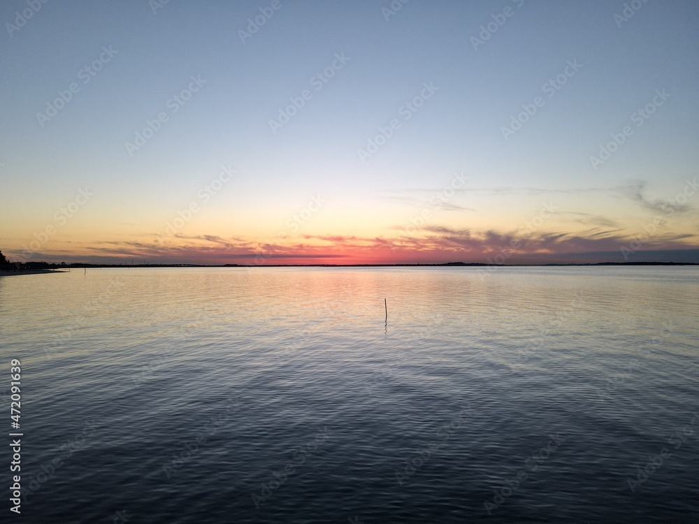 Fototapeta premium Sunset Tybee Island 
